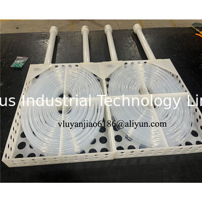 PVDF Fluoroplastic Heat Exchanger For Heating/Cooling Chemical Solutions