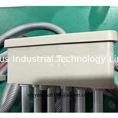 3 Phase 415V 4.5kw L-Shaped PTFE Immersion Heater for acid heating and corrosive chemical heating