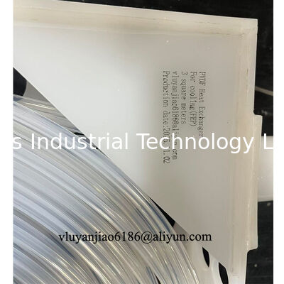 مبادل حراري PVDF فلوروبلاستيك لحلول التدفئة والتبريد الكيميائية